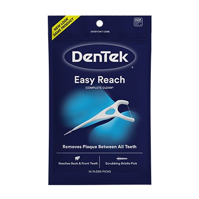 Fio Dental DenTek® Floss Picks Complete Clean Easy Reach