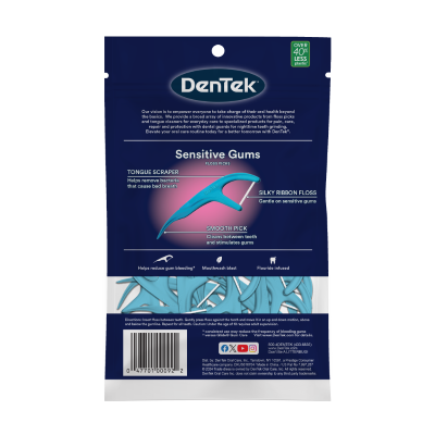 Fio Dental Dentek® Sensitive Comfort Clean BOP